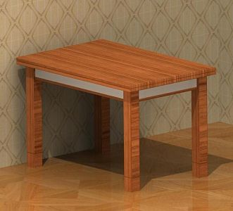 Vizualizace dřevěného stolu
